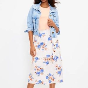 Blossom Midi Wrap Skirt - Worn once